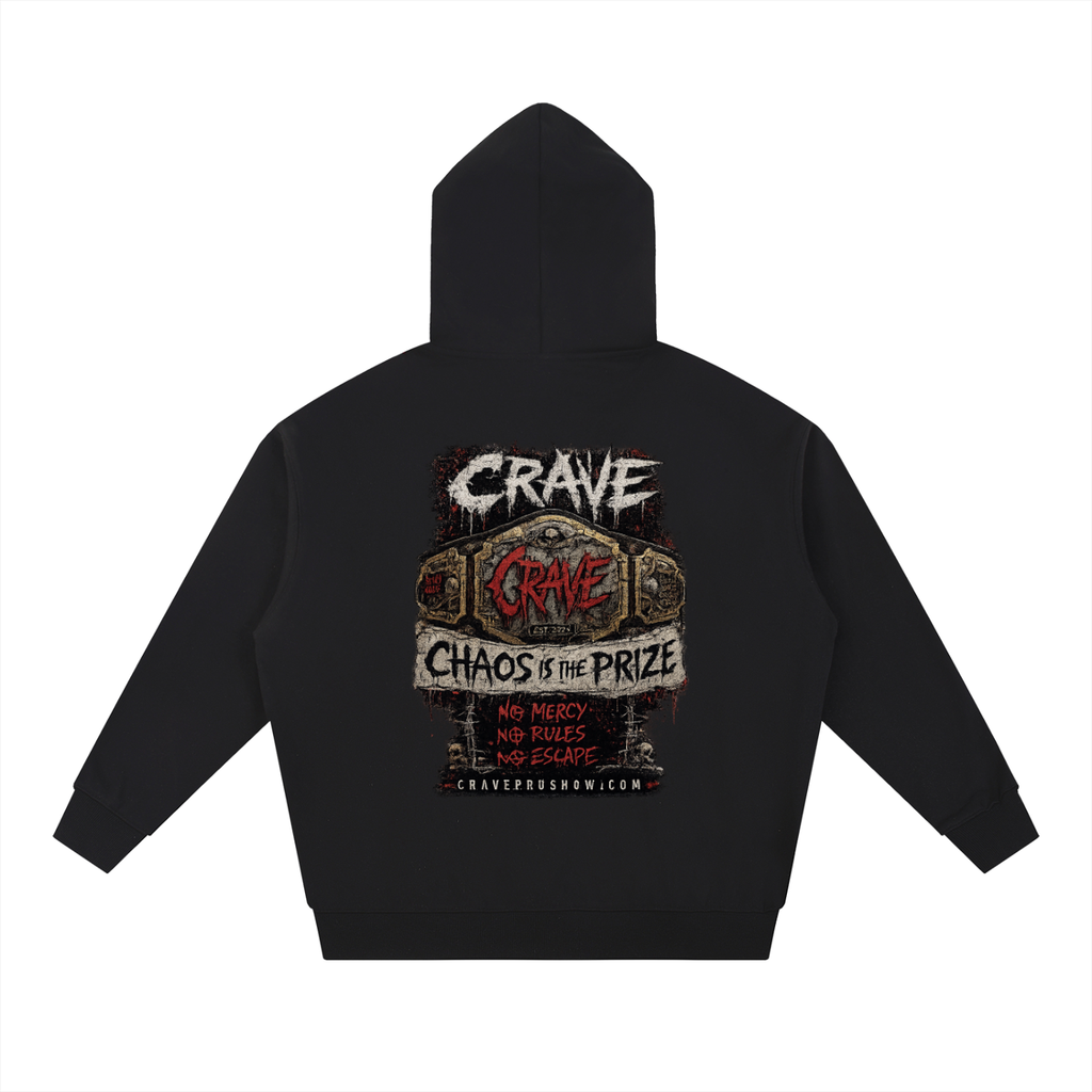 crowned with chaos hoodie