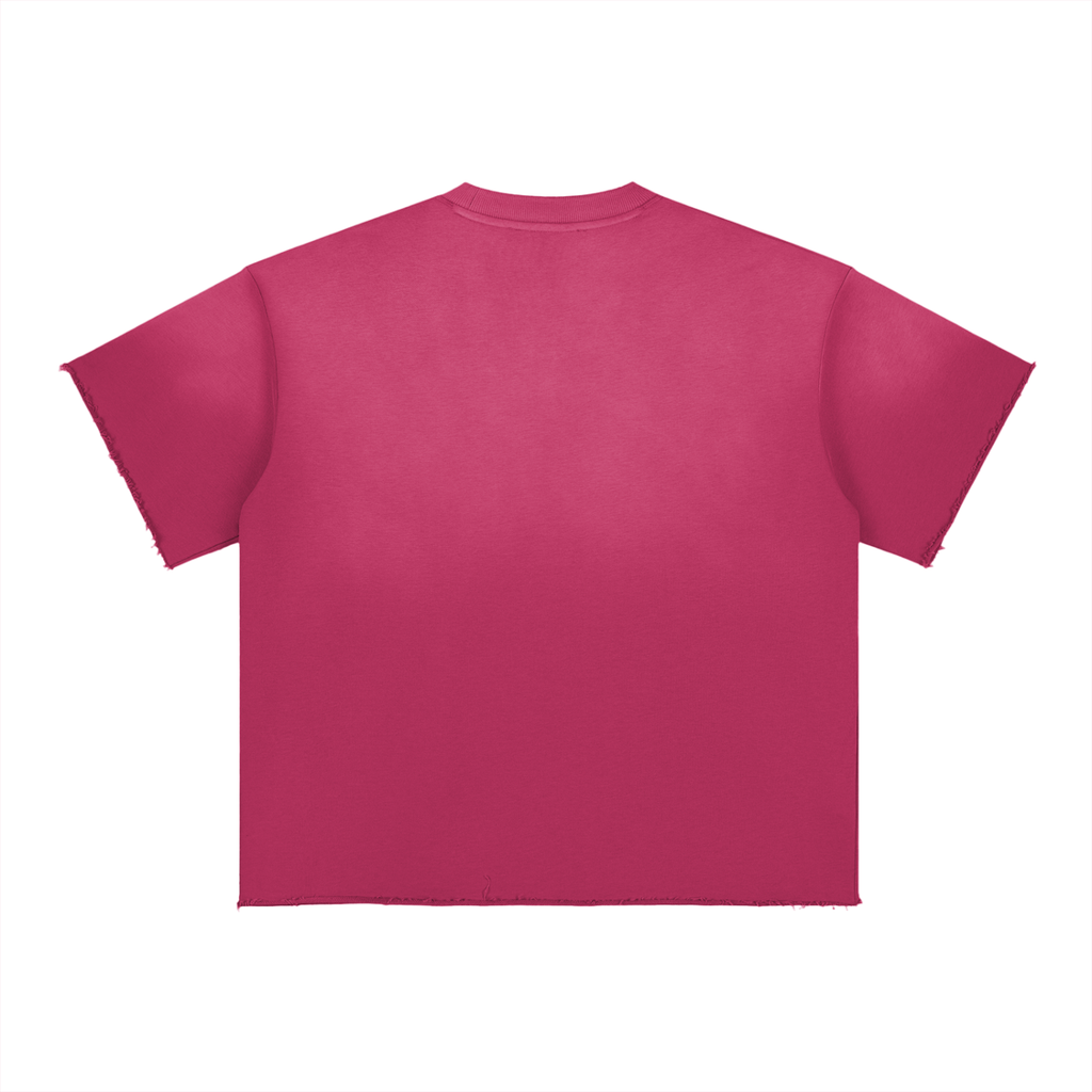 Sun Fade CRAVE Raw Edge T-Shirt