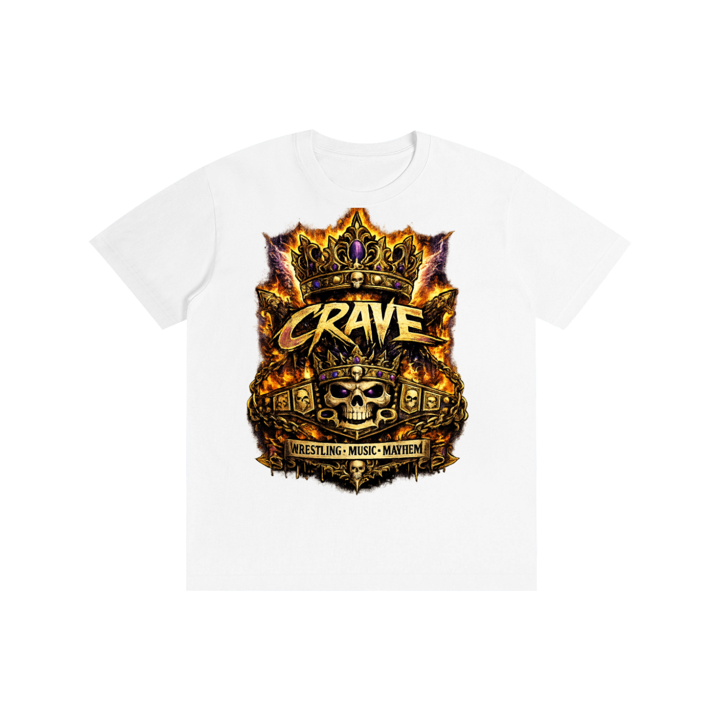 Crowned by Chaos CRAVE T-Shirt