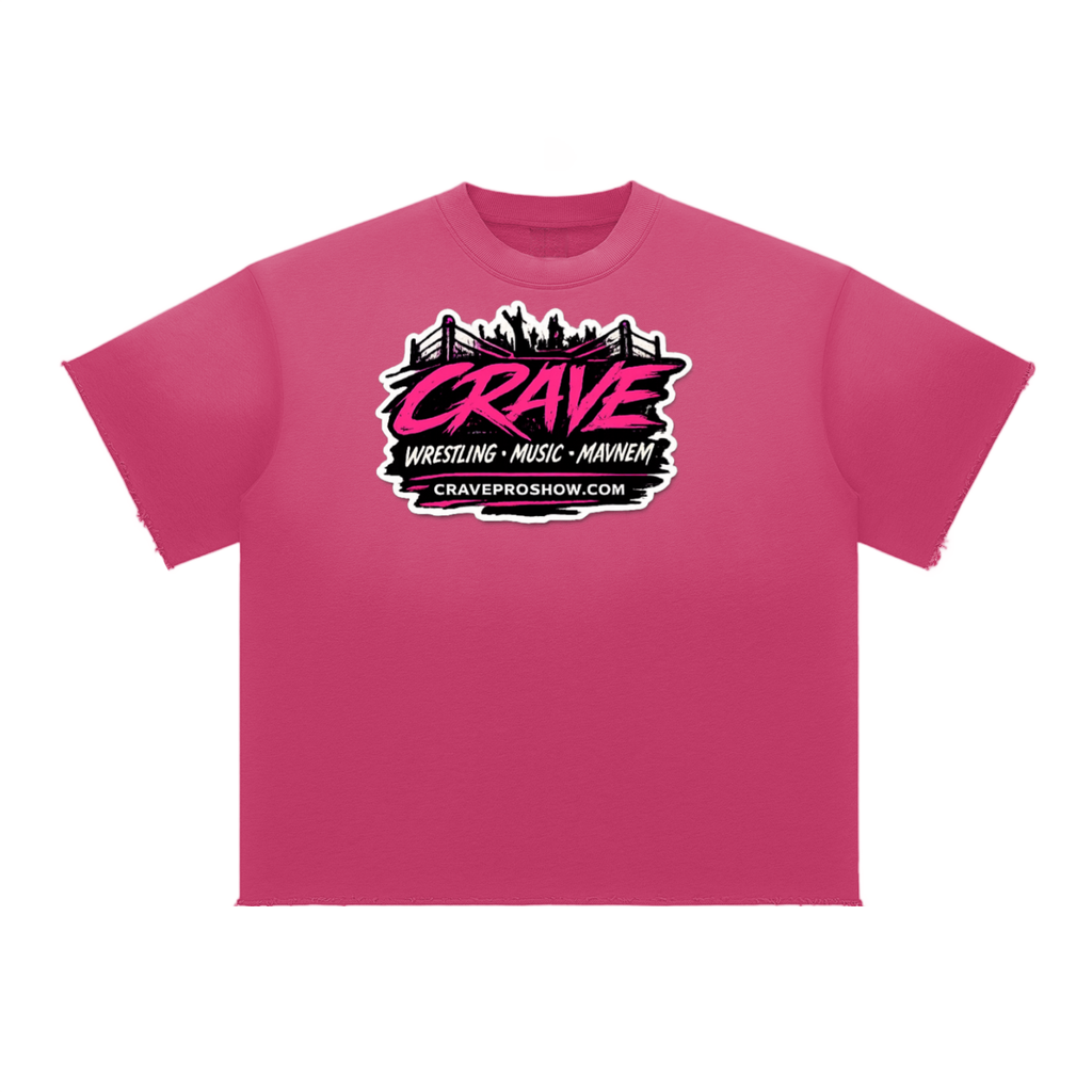 Sun Fade CRAVE Raw Edge T-Shirt