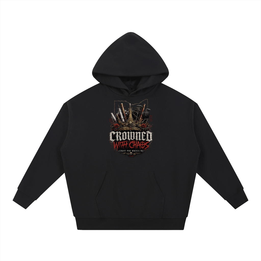 crowned with chaos hoodie
