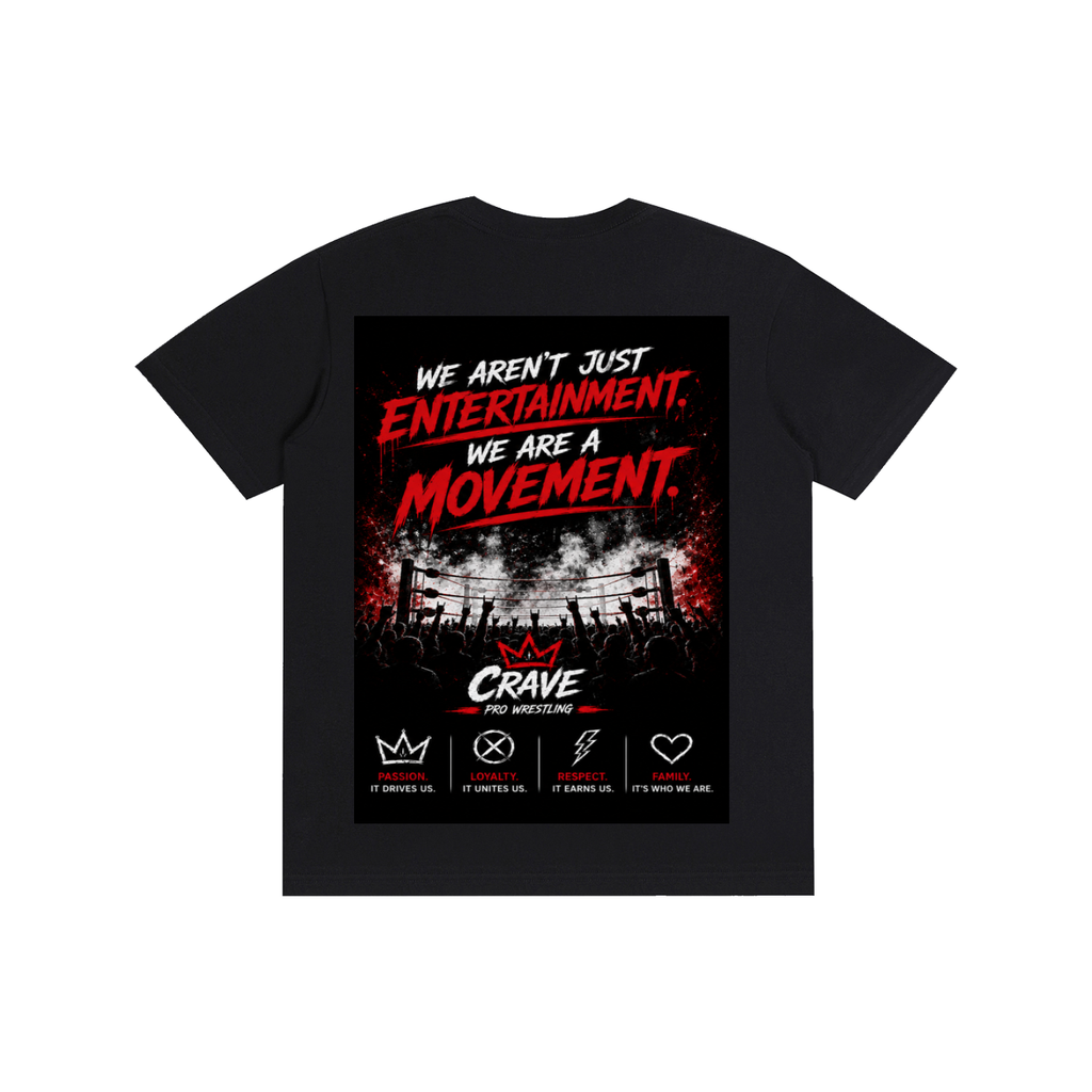 Classic CRAVE Logo Unisex T shirt