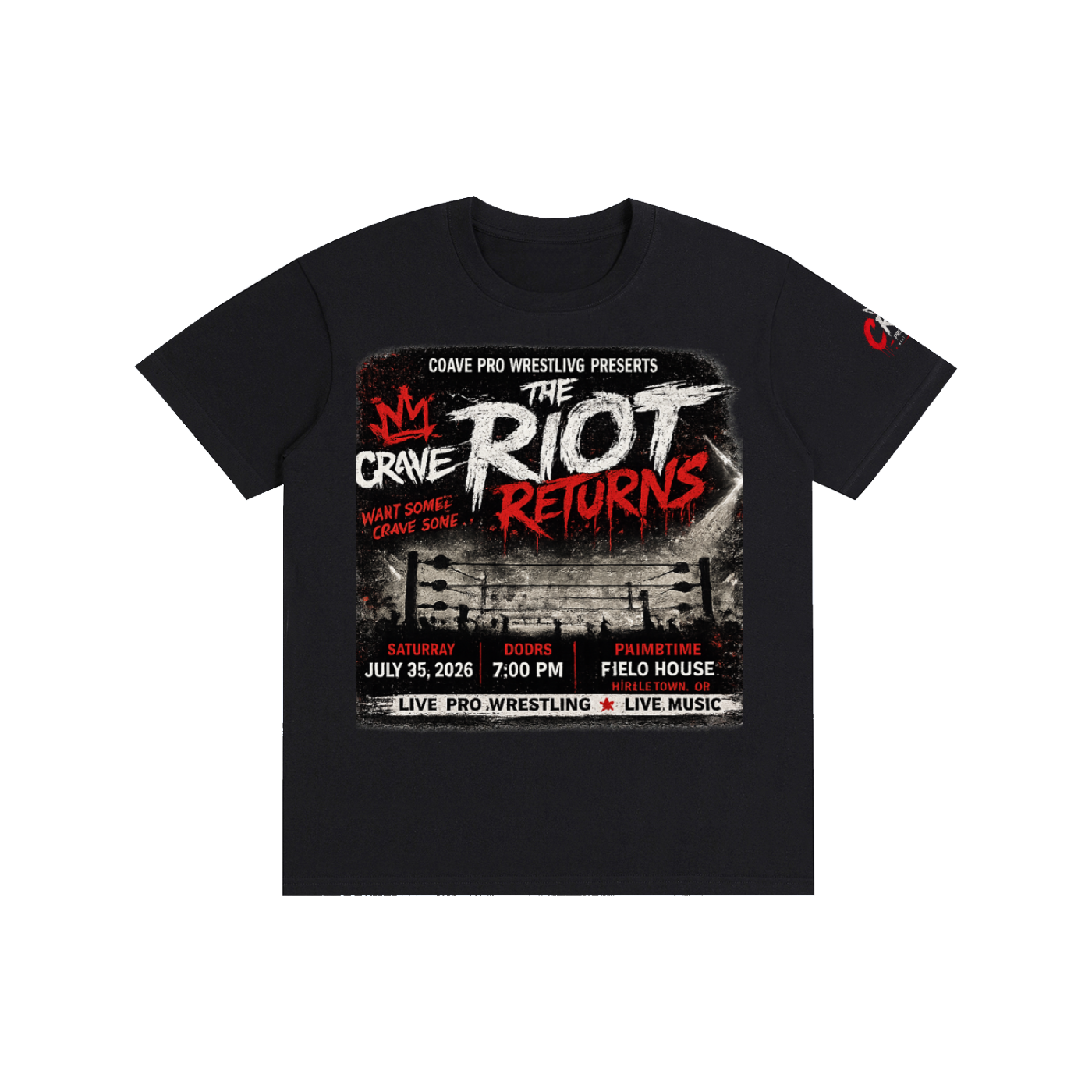 CRAVE: THE RIOT RETURNS — FIRST BLOOD EDITION