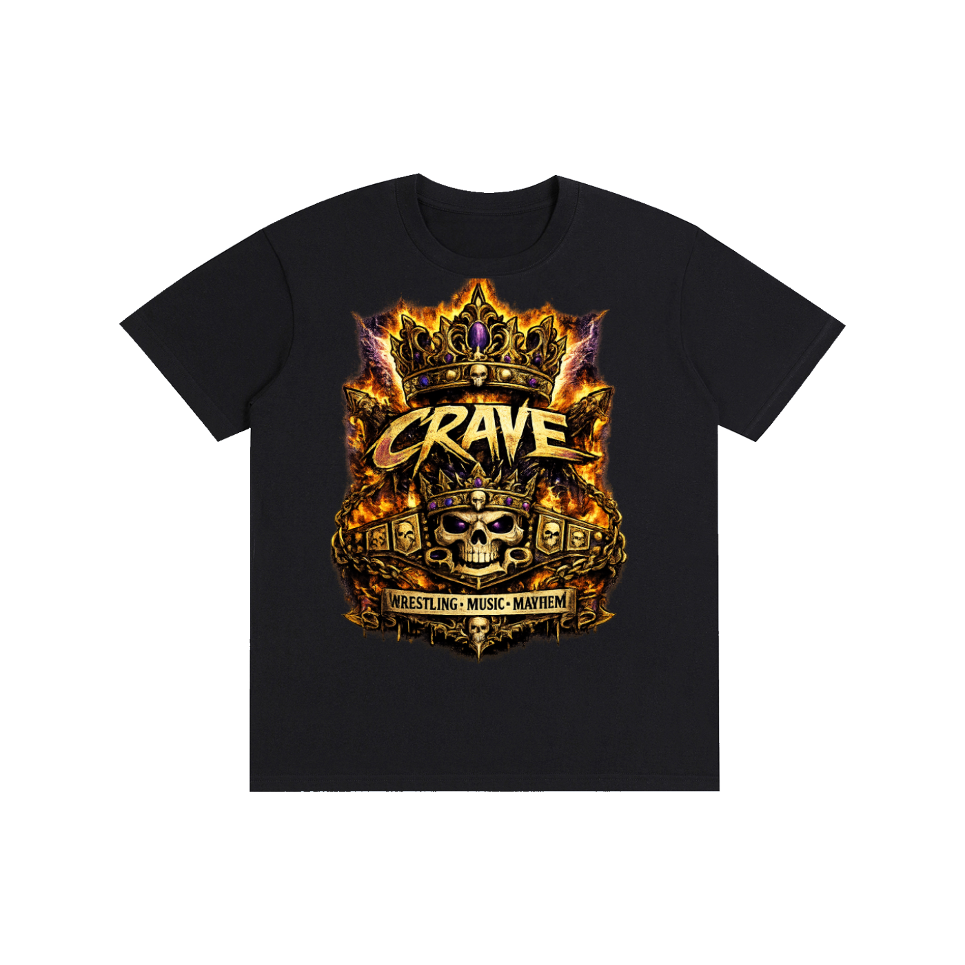Crowned by Chaos CRAVE T-Shirt